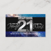 Cartes de visite d'électromagnetisme (Devant)