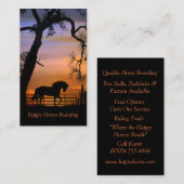 Cartes de visite d'embarquement (Devant / Derrière)