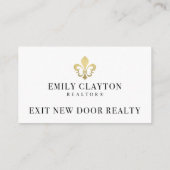 Cartes de visite d'Emily (non modifiable) (Dos)