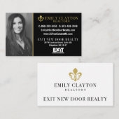 Cartes de visite d'Emily (non modifiable) (Devant / Derrière)
