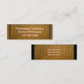 Cartes de visite d'empaillage (Devant / Derrière)