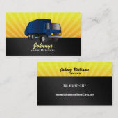 Cartes de visite d'enlèvement d'ordure (Devant / Derrière)