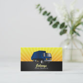 Cartes de visite d'enlèvement d'ordure (Debout devant)