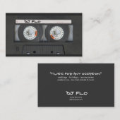 Cartes de visite d'enregistreur à cassettes pour (Devant / Derrière)