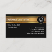 Cartes de visite dentaires (Devant)