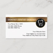 Cartes de visite dentaires (Devant)