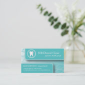 Cartes de visite dentaires/Général Dentist (Debout devant)