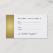 Cartes de visite dentaires/Général Dentist (Dos)