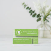 Cartes de visite dentaires/Général Dentist (Debout devant)