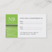 Cartes de visite dentaires/Général Dentist (Dos)