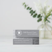 Cartes de visite dentaires/orthopédiste (Debout devant)