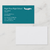 Cartes de visite d'entraîneur de vol (Devant / Derrière)