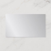 Cartes de visite d'entrepreneur (Dos)