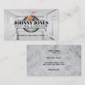 Cartes de visite d'entreprise de déménagement pers (Devant / Derrière)