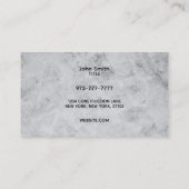 Cartes de visite d'entreprise de déménagement pers (Dos)