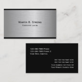 Cartes de visite d'entreprise de liaison (Devant / Derrière)