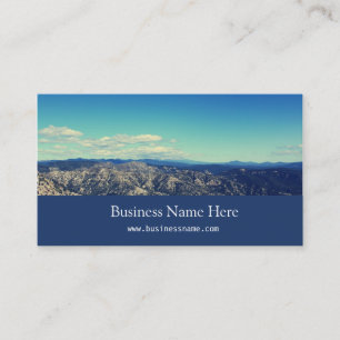 Cartes de visite d'entreprise de photographie de p