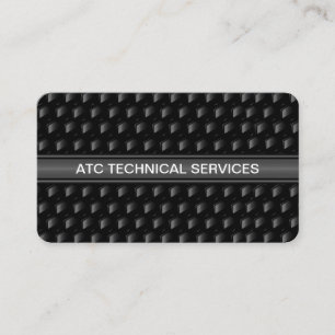 Cartes de visite d'entreprise de technologie moder