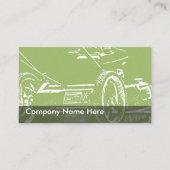 Cartes de visite d'entretien de pelouse (Devant)