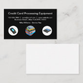 Cartes de visite d'équipement de traitement de car (Devant / Derrière)