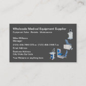 Cartes de visite d'équipement Médicale en gros (Devant)