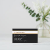 Cartes de visite dermatologues (Debout devant)