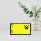 Cartes de visite des abeilles (Debout devant)