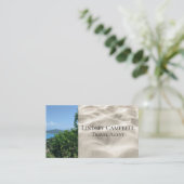 Cartes de visite des agents de voyages (Debout devant)