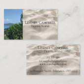 Cartes de visite des agents de voyages (Devant / Derrière)