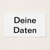 Cartes de visite des bulldogs français (Dos)