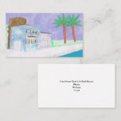 Cartes de visite des Caraïbes (Devant / Derrière)