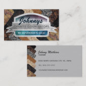 Cartes de visite des comptoirs de granit (Devant / Derrière)