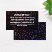 Cartes de visite des droits Weingarten (Bureau)