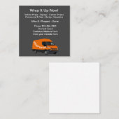 Cartes de visite des enveloppes automobiles (Devant / Derrière)