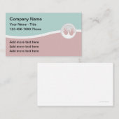 Cartes de visite des services de massage tendance (Devant / Derrière)