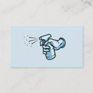 Cartes de visite des services de nettoyage