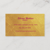 Cartes de visite des Slogans de nettoyage de maiso (Dos)