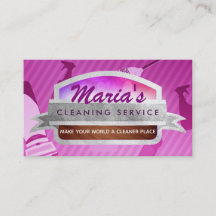 Cartes de visite des slogans de service de nettoya