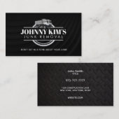 Cartes de visite des slogans de suppression de la  (Devant / Derrière)