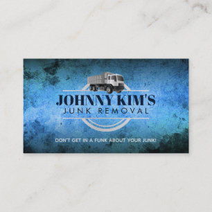 Cartes de visite des slogans de suppression de la