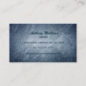 Cartes de visite des slogans de suppression de la  (Dos)