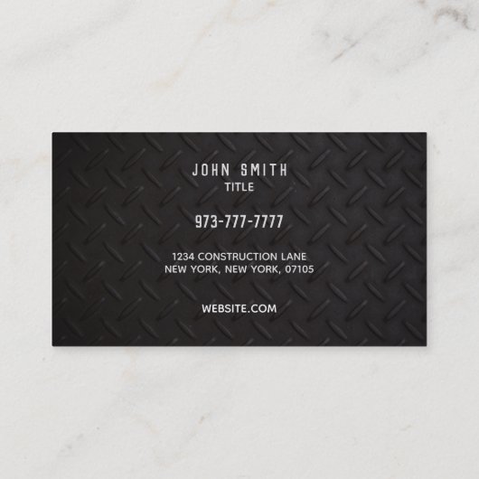 Cartes de visite des slogans de suppression de la  (Dos)