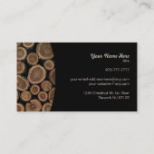 Cartes de visite des slogans de suppression de sou (Dos)