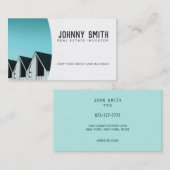 Cartes de visite des slogans des investisseurs imm (Devant / Derrière)