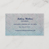 Cartes de visite des Slogans mécaniques (Dos)