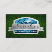 Cartes de visite des Slogans paysagers (Devant)