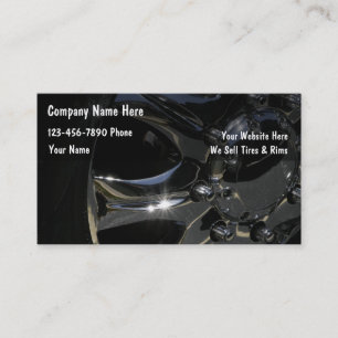 Cartes de visite des véhicules à moteur