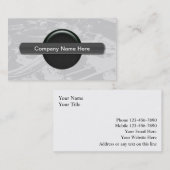 Cartes de visite des véhicules à moteur (Devant / Derrière)