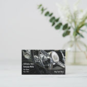 Cartes de visite des véhicules à moteur (Debout devant)