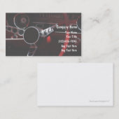 Cartes de visite des véhicules à moteur (Devant / Derrière)